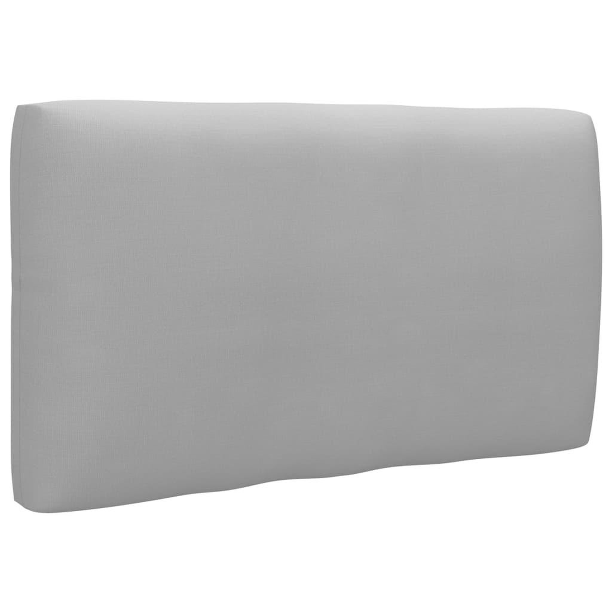 Voir la diapositive 5 : VIDAXL Canape palette 2 places avec coussins pin impregne de gris