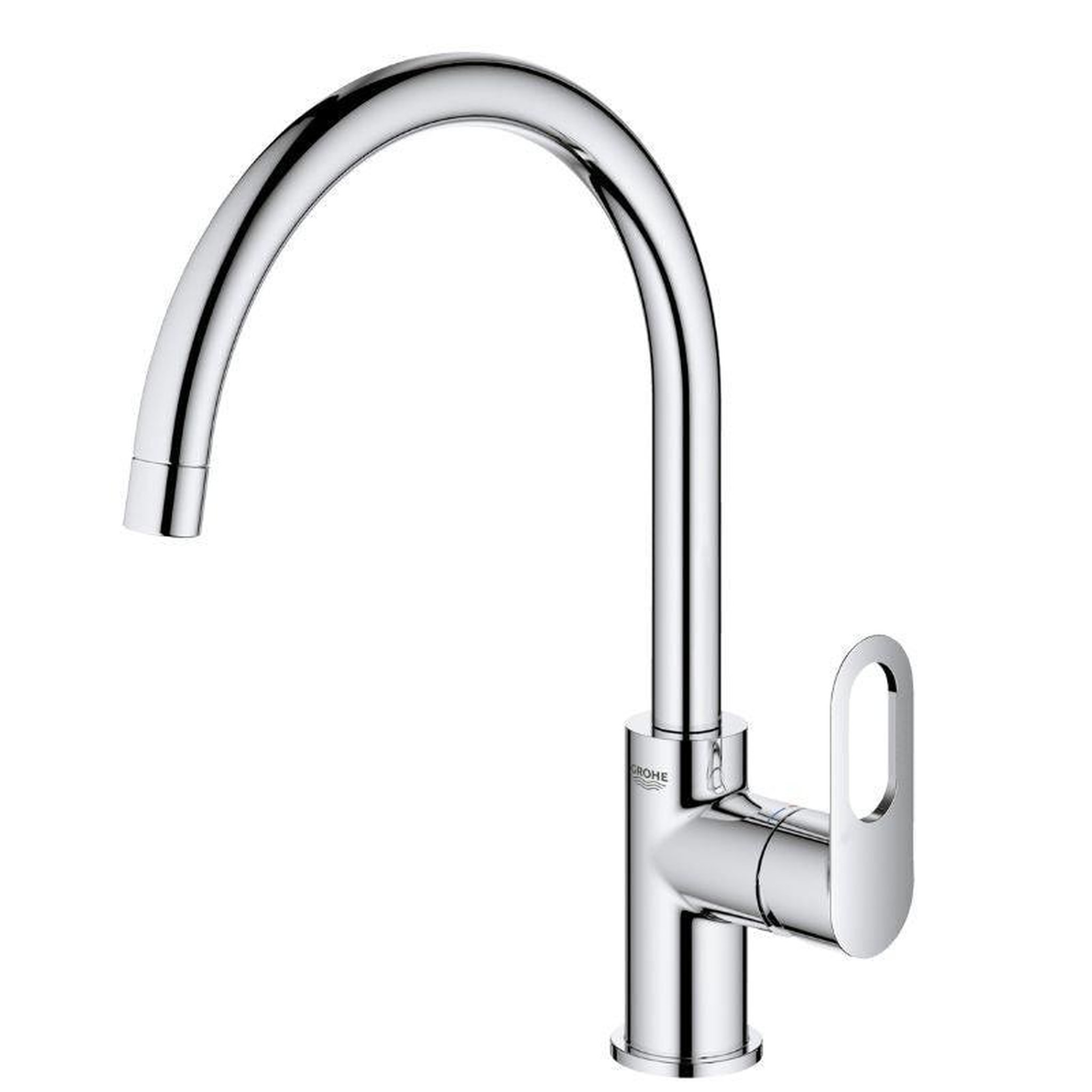 Voir la diapositive 2 : Grohe Mitigeur évier - bec haut GROHE QuickFix - START LOOP