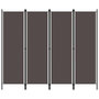 Voir la diapositive 1 : VIDAXL Cloison de separation 4 panneaux Anthracite 200x180 cm