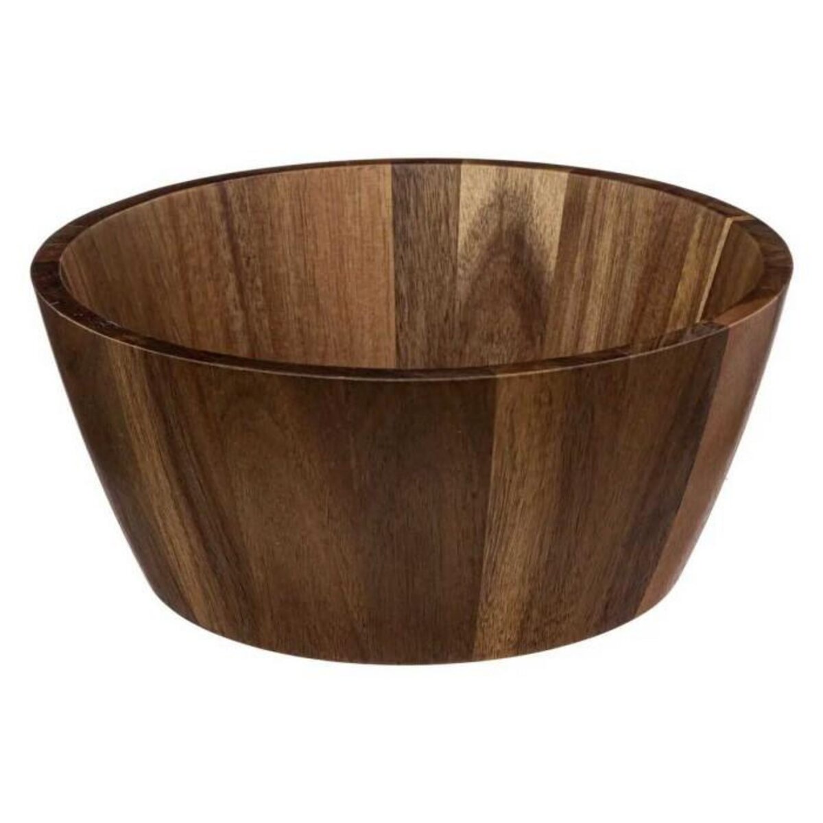 SECRET DE GOURMET Saladier en Bois d'Acacia  Alicante  28cm Naturel
