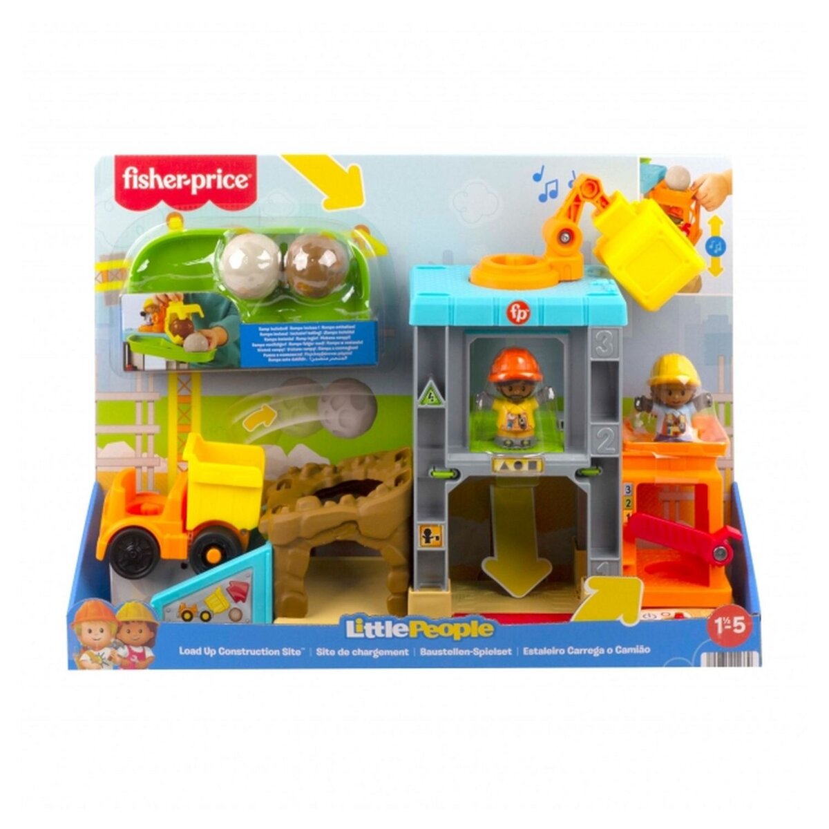 Fisher-Price Little People coffret Chantier avec…