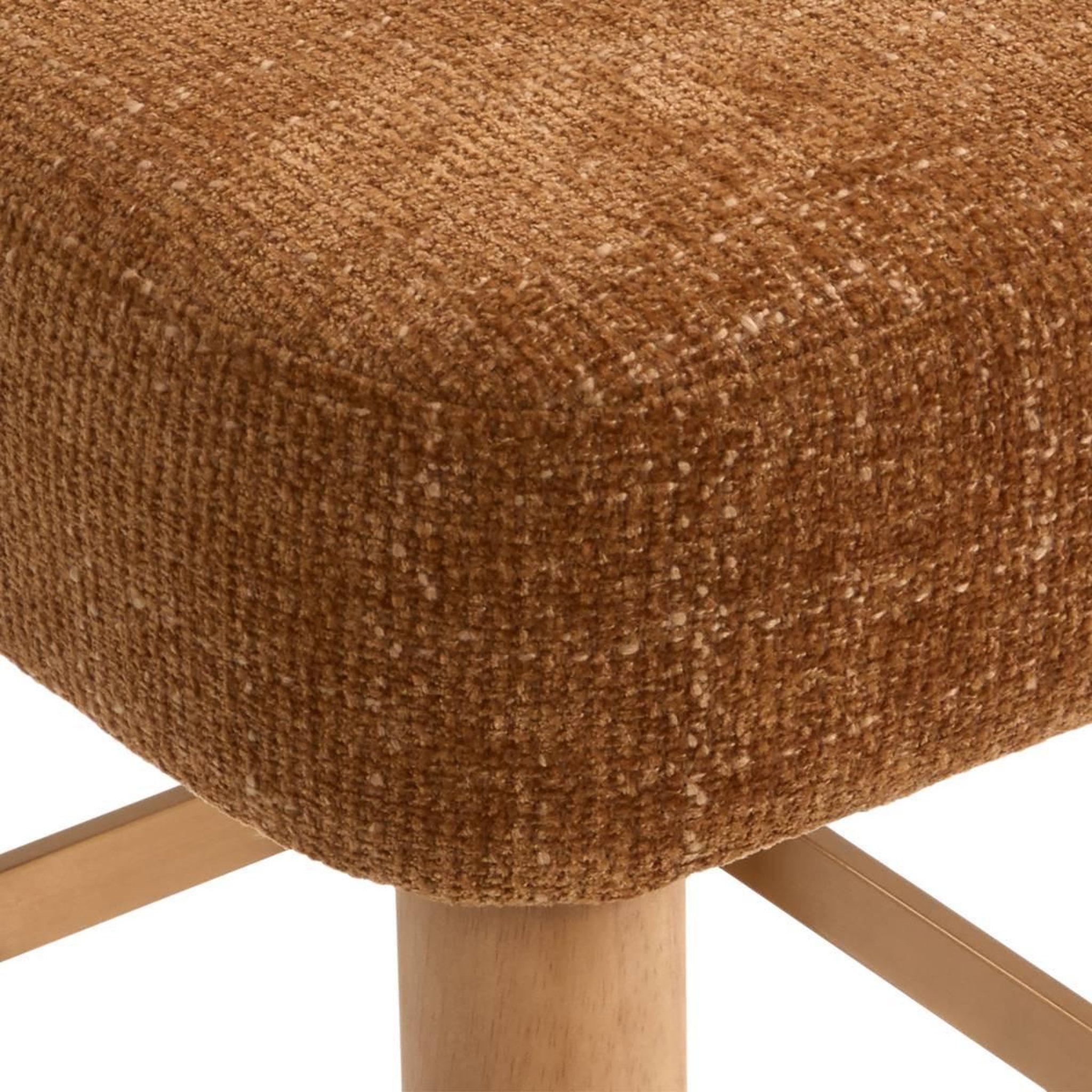 Voir la diapositive 2 : ATMOSPHERA Tabouret de bar design  noali  104cm ambre & naturel