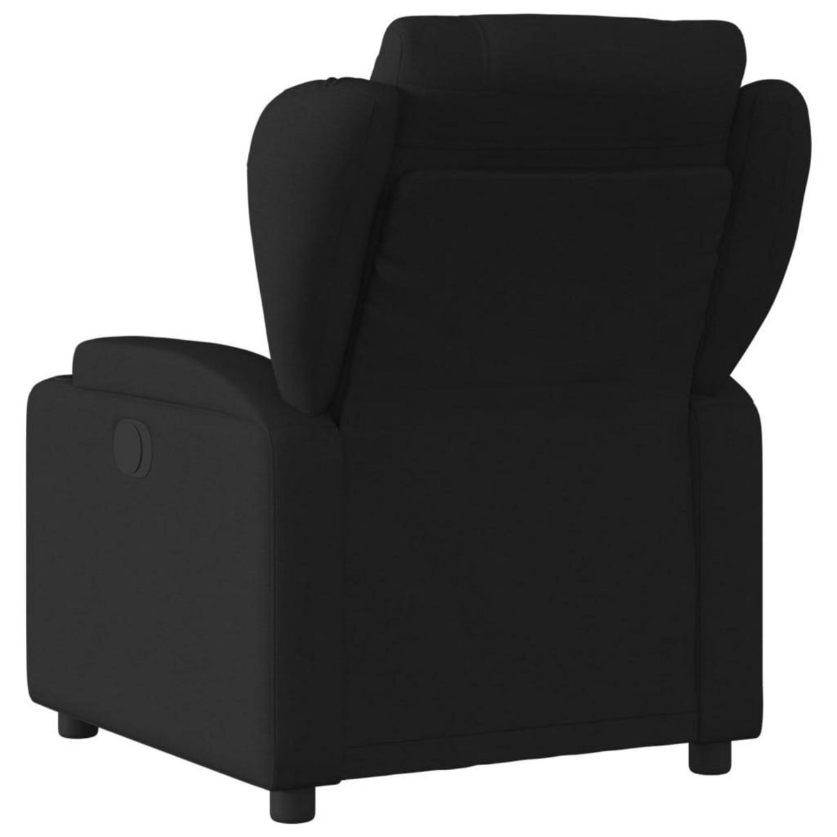 VIDAXL Fauteuil inclinable electrique Noir Tissu