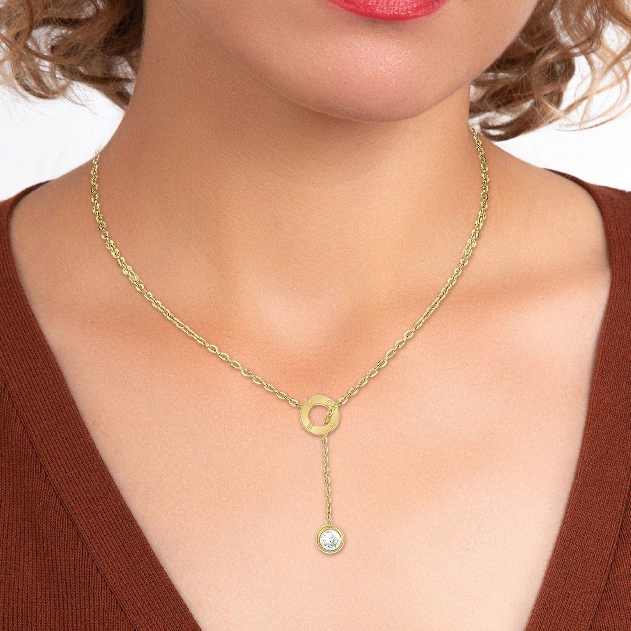 Voir la diapositive 2 : SC BOHEME Collier SC Bohème orné de Cristaux scintillants