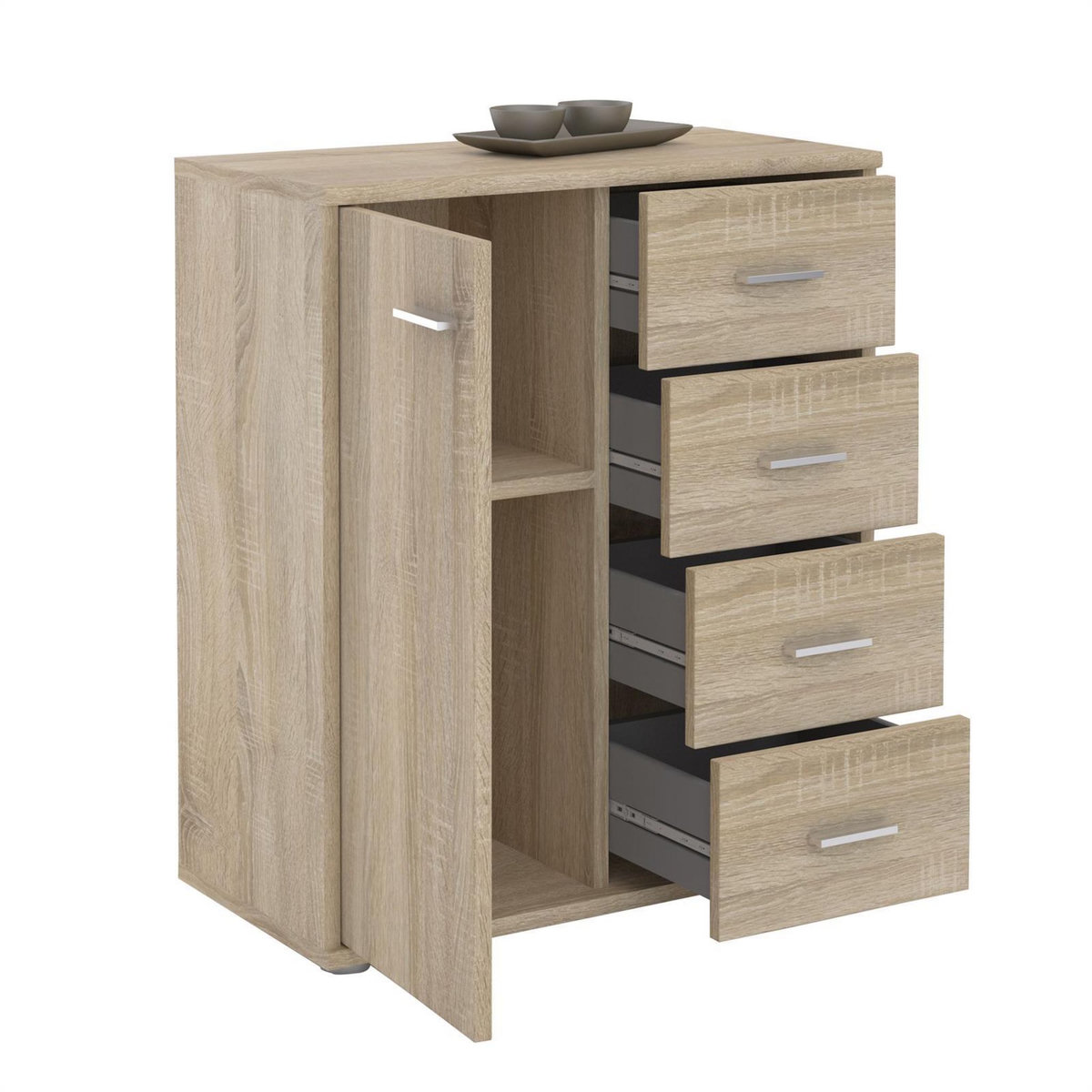 IDIMEX Buffet OSCAR, en mélaminé