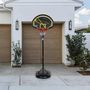 Voir la diapositive 2 : BUMBER Panier de Basket  Miami  Hauteur Réglable de 1,6m à 2,10m - ⌀ 38cm- pied à roulettes