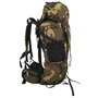 Voir la diapositive 2 : VIDAXL Sac à dos de randonnée vert camouflage 100 L tissu oxford