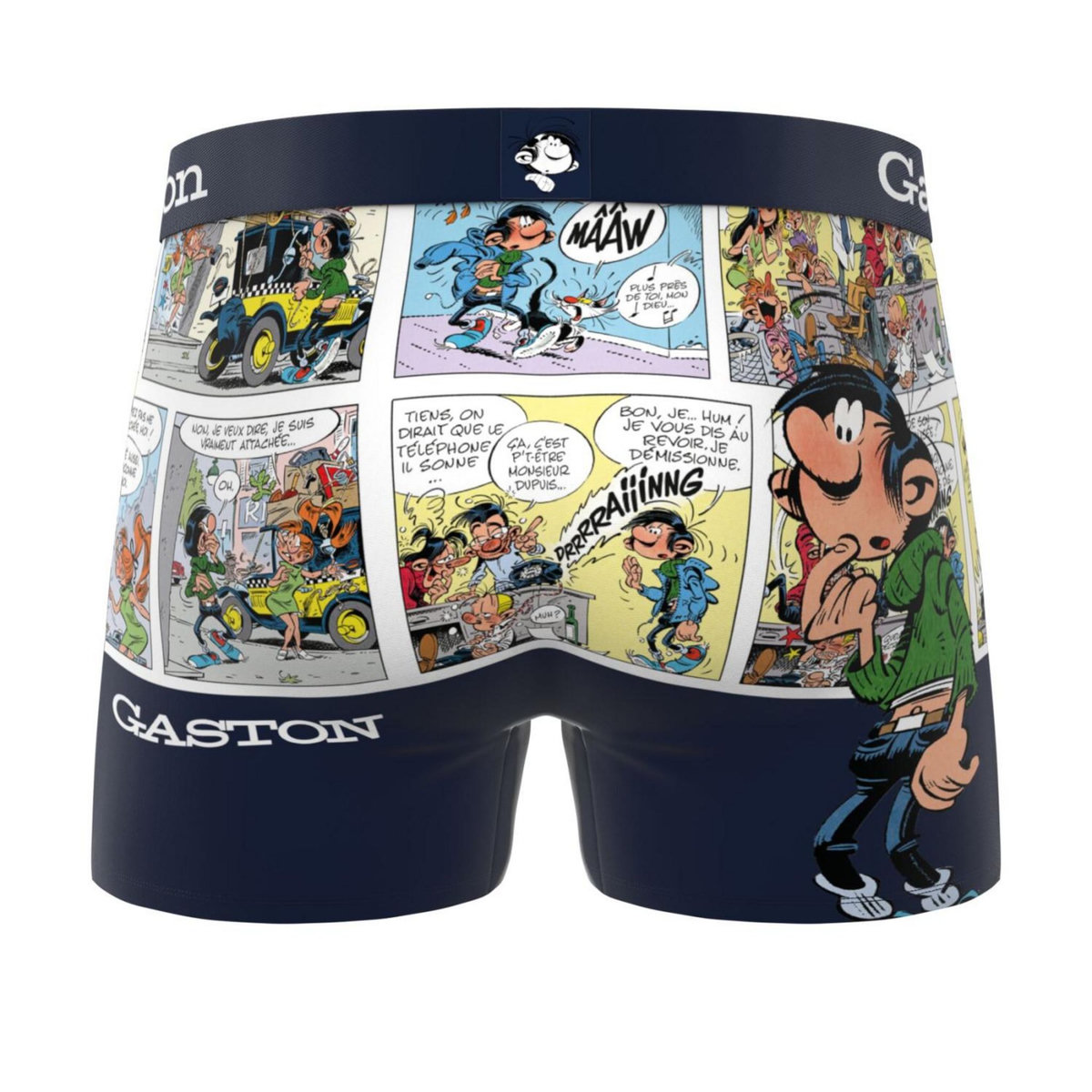 FREEGUN Lot de 3 boxers homme Gaston Lagaffe