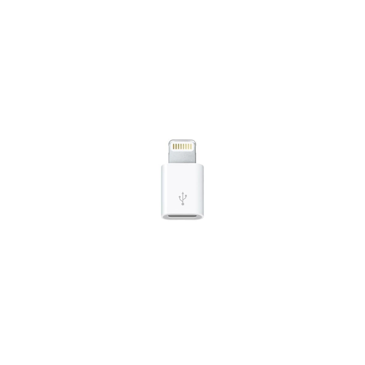 APPLE Apple MD820ZM/A changeur de genre de câble Lightning Micro-USB Blanc