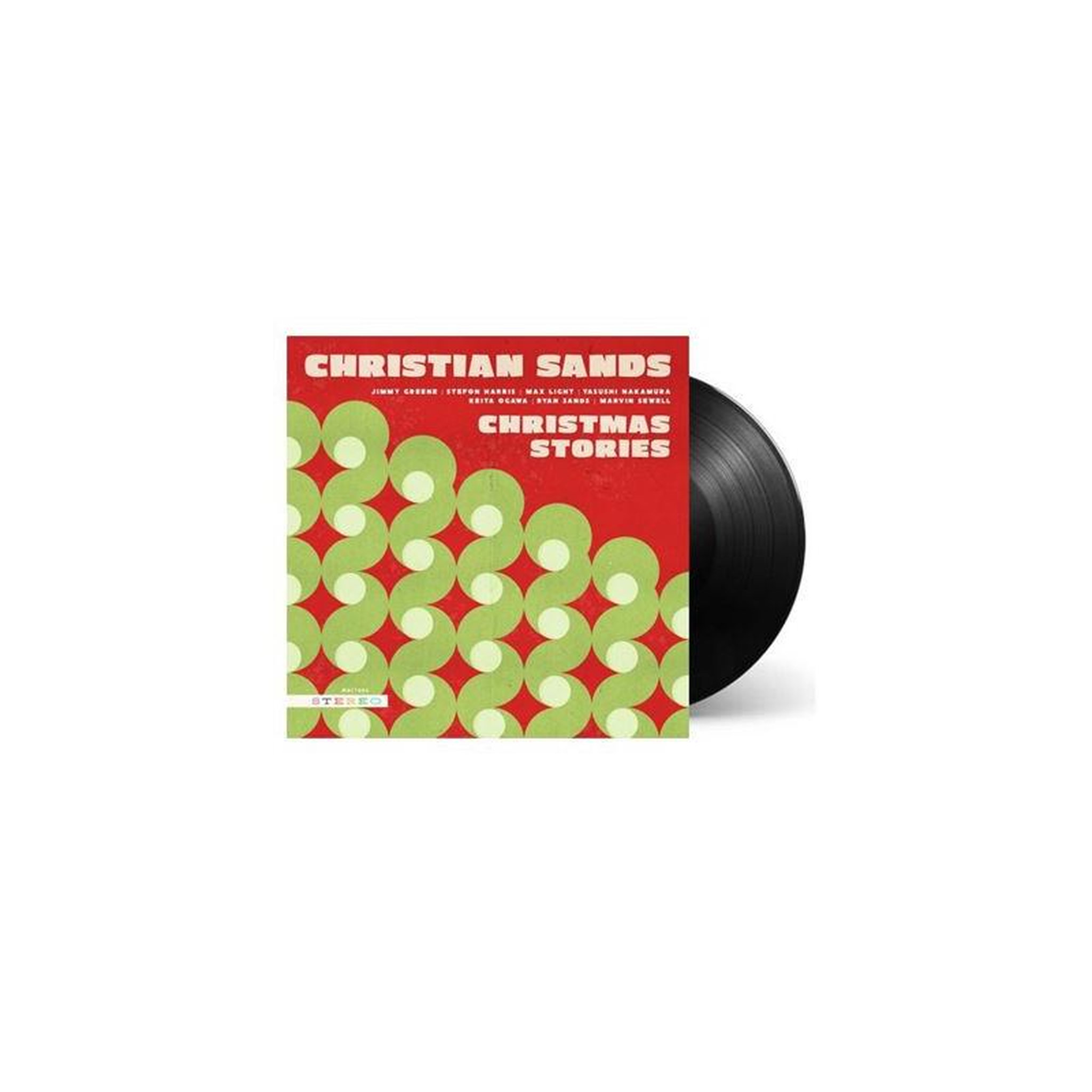 Vinyle 12  christian sands – christmas stories (selections) noir, jazz de noël