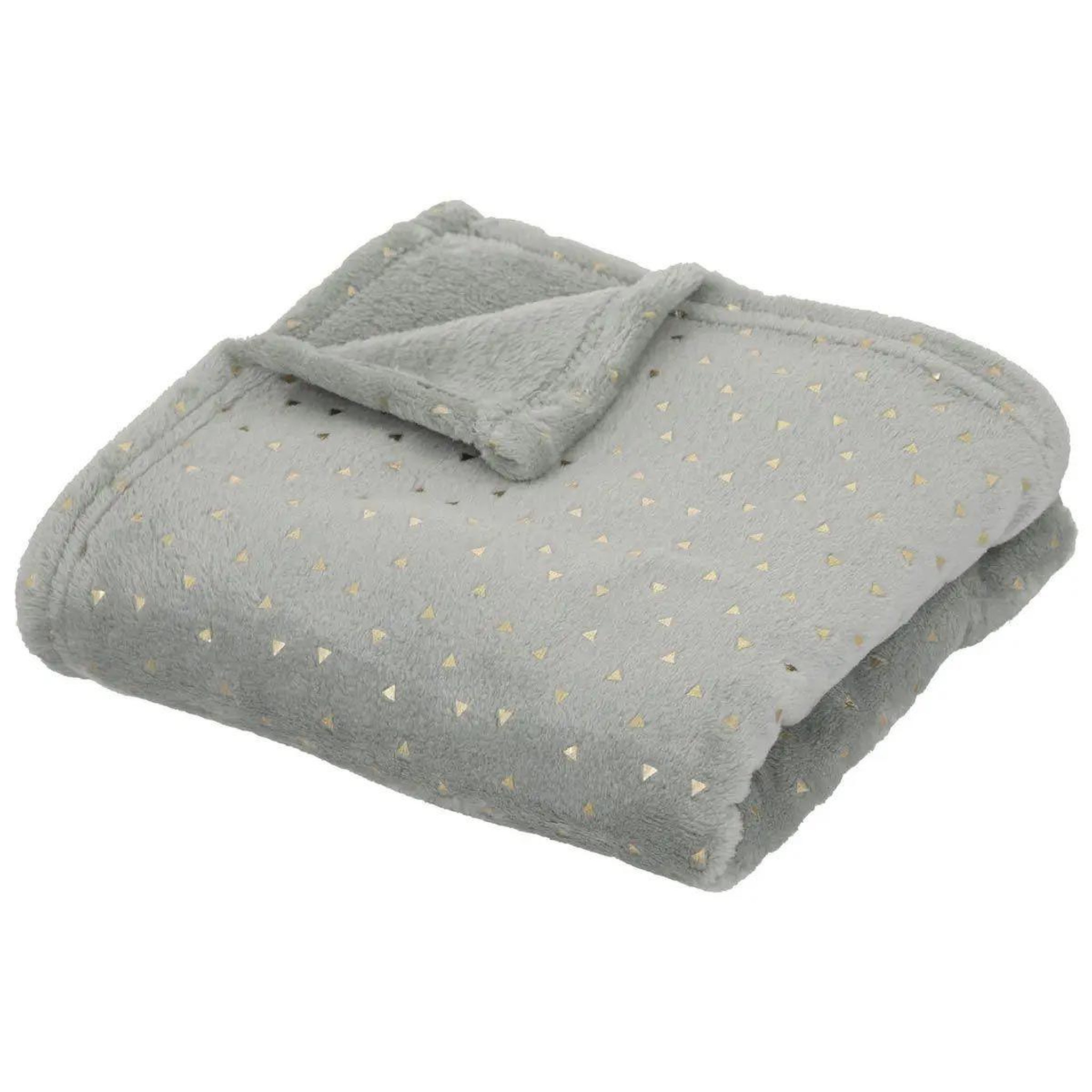 Atmosphera Kids Plaid flanelle enfant  berlingot  75x100cm bleu