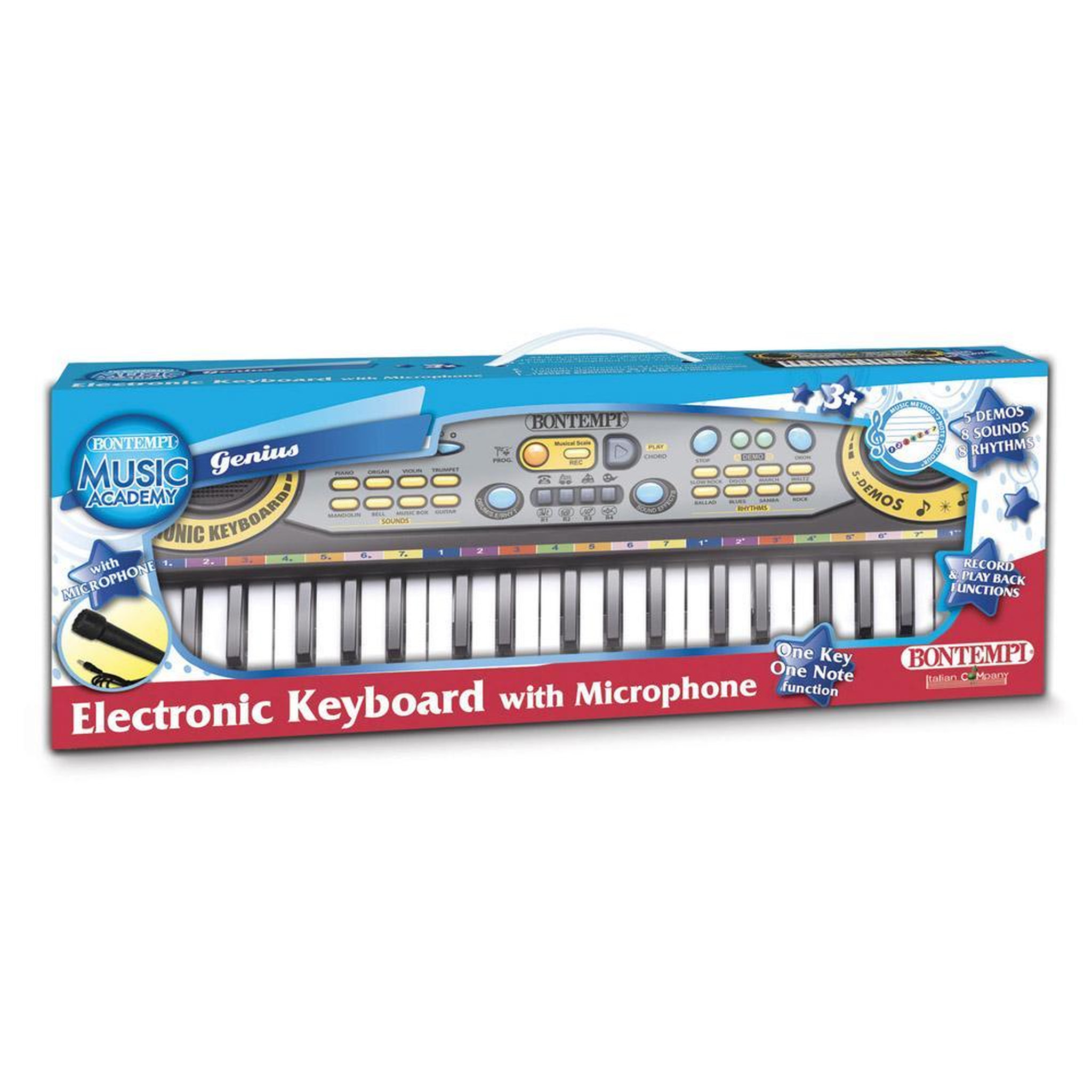 Voir la diapositive 2 : Bontempi Clavier électronique à 37 touches