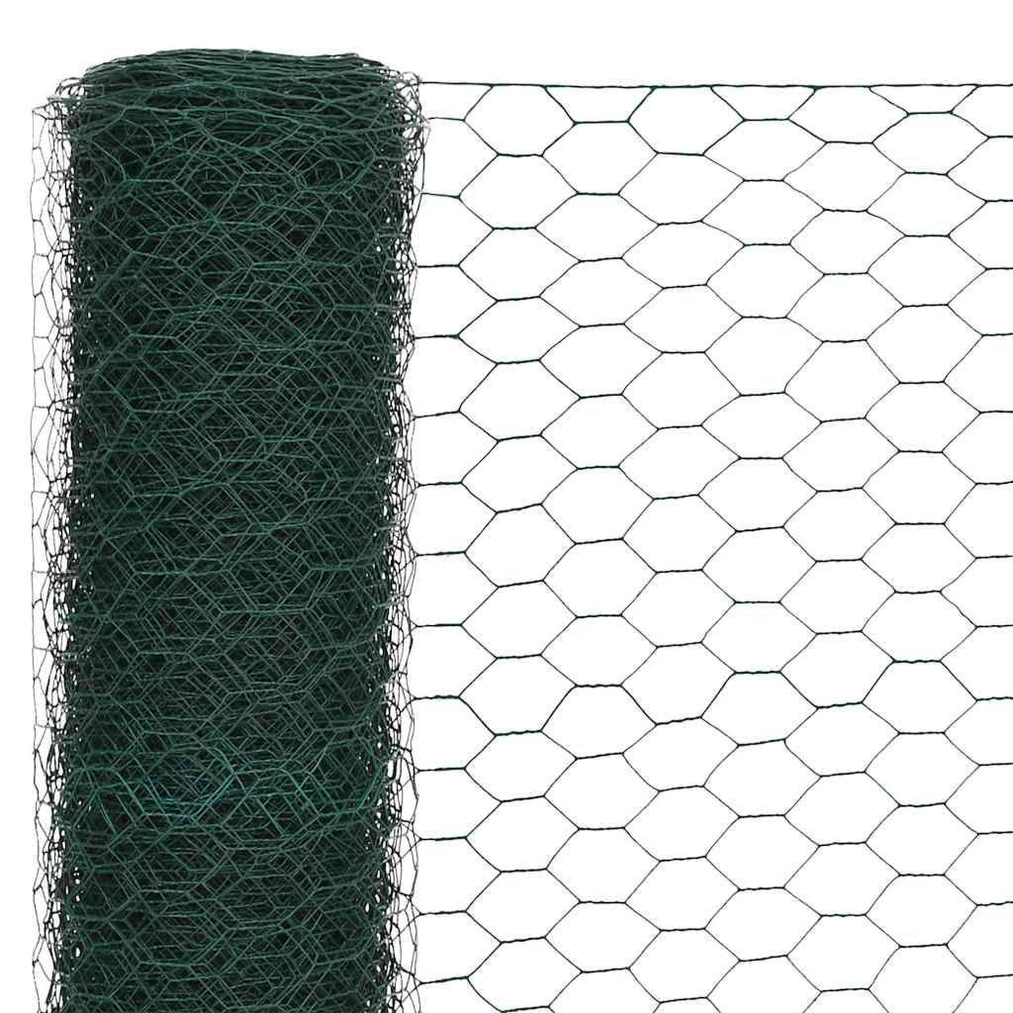 Voir la diapositive 3 : VIDAXL Grillage Acier avec revetement en PVC 25x1,2 m Vert