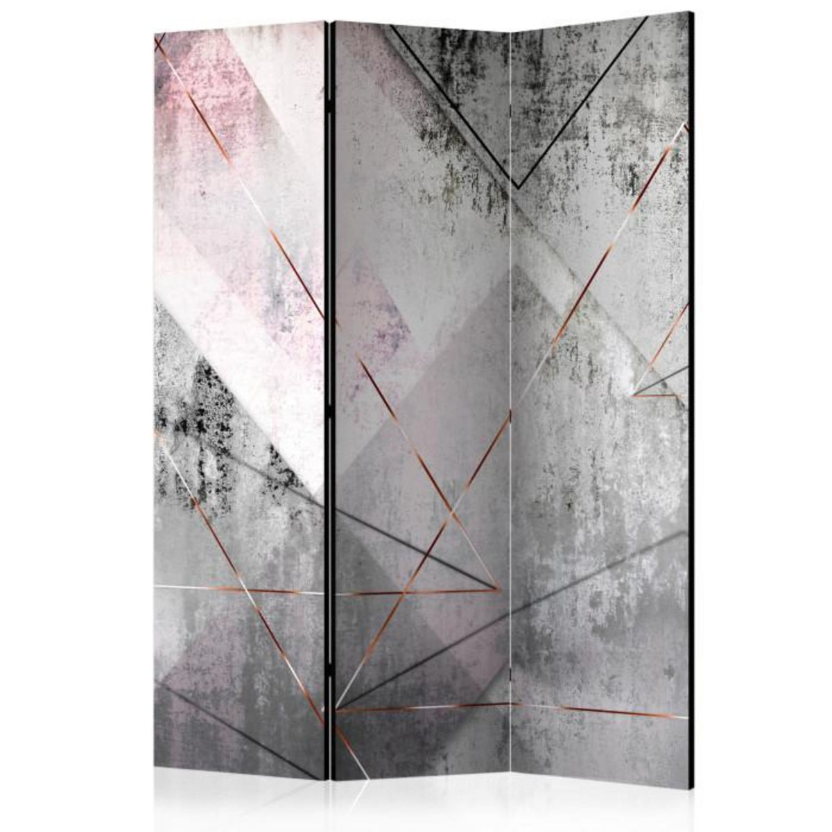 Paris Prix Paravent 3 Volets  Triangular Perspective  135x172cm