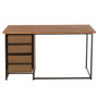 Voir la diapositive 5 : Paris Prix Bureau en Bois  Sia  140cm Naturel