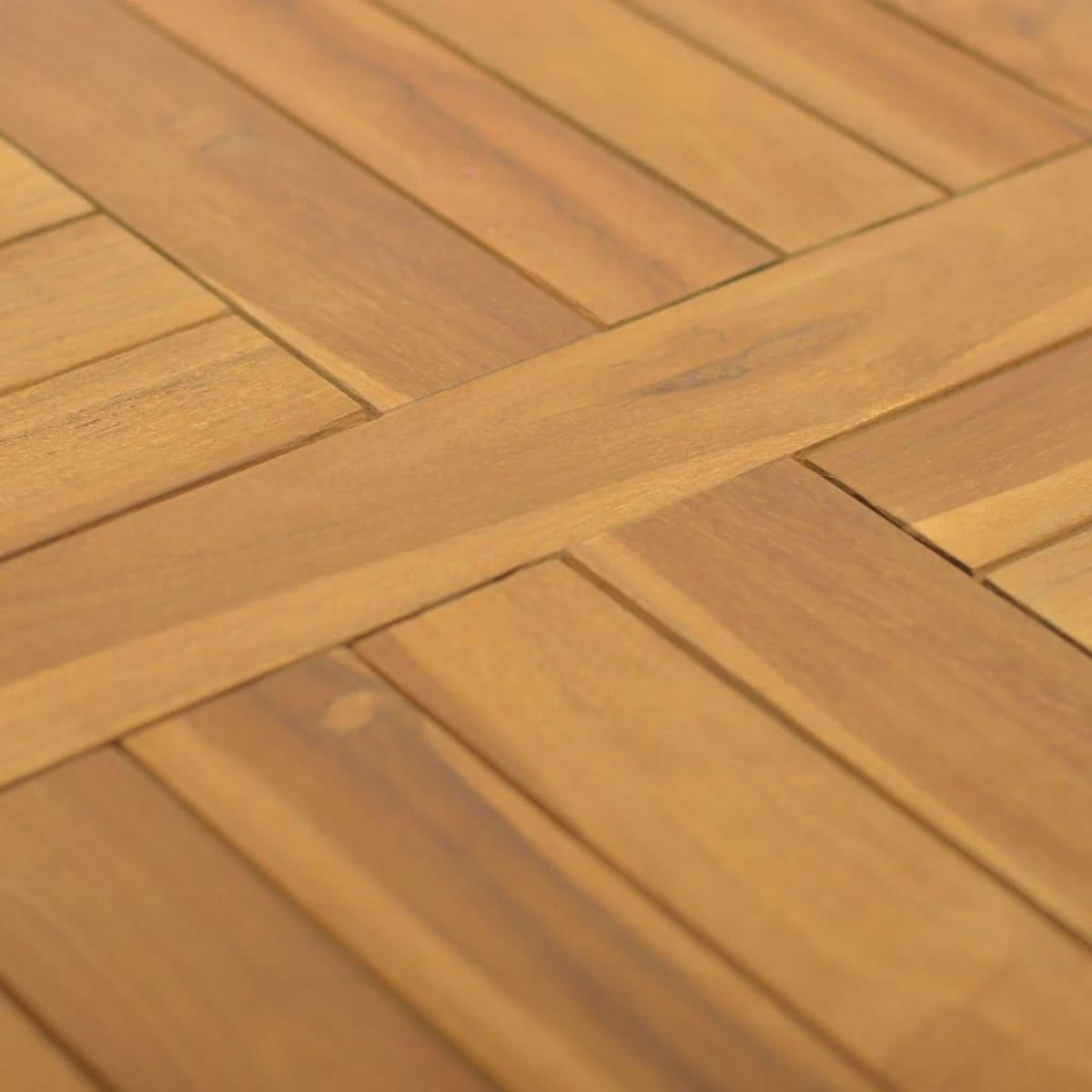 VIDAXL Dessus de table carre 50x50x2,5 cm Bois de teck massif