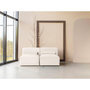 Voir la diapositive 3 : BEST MOBILIER Felix - canapé modulable 2 places en tissu texturé