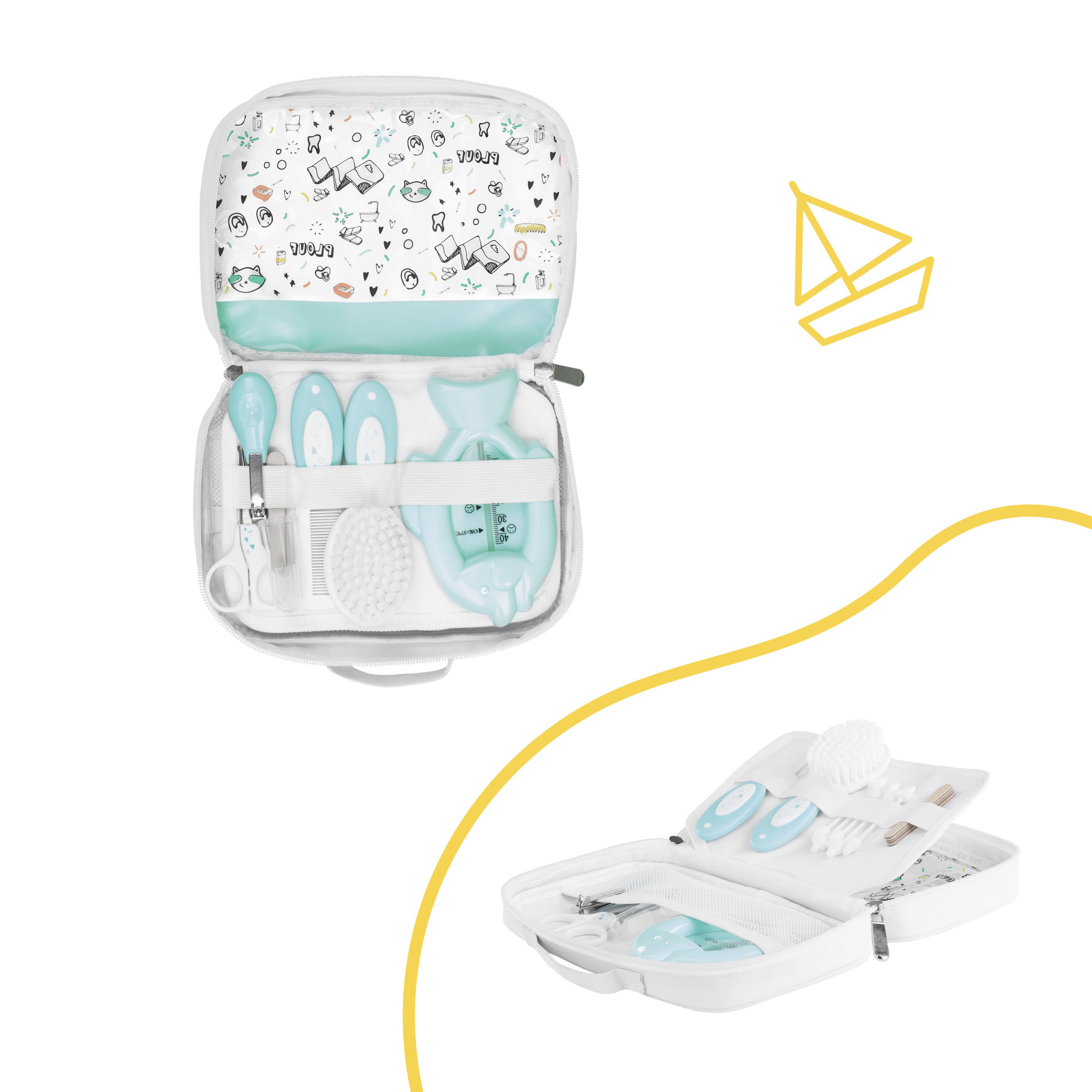 Voir la diapositive 2 : BADABULLE Trousse de soin évolutive bébé 