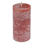 Voir la diapositive 1 : Paris Prix Bougie Pilier Déco  Rustique  10cm Rose