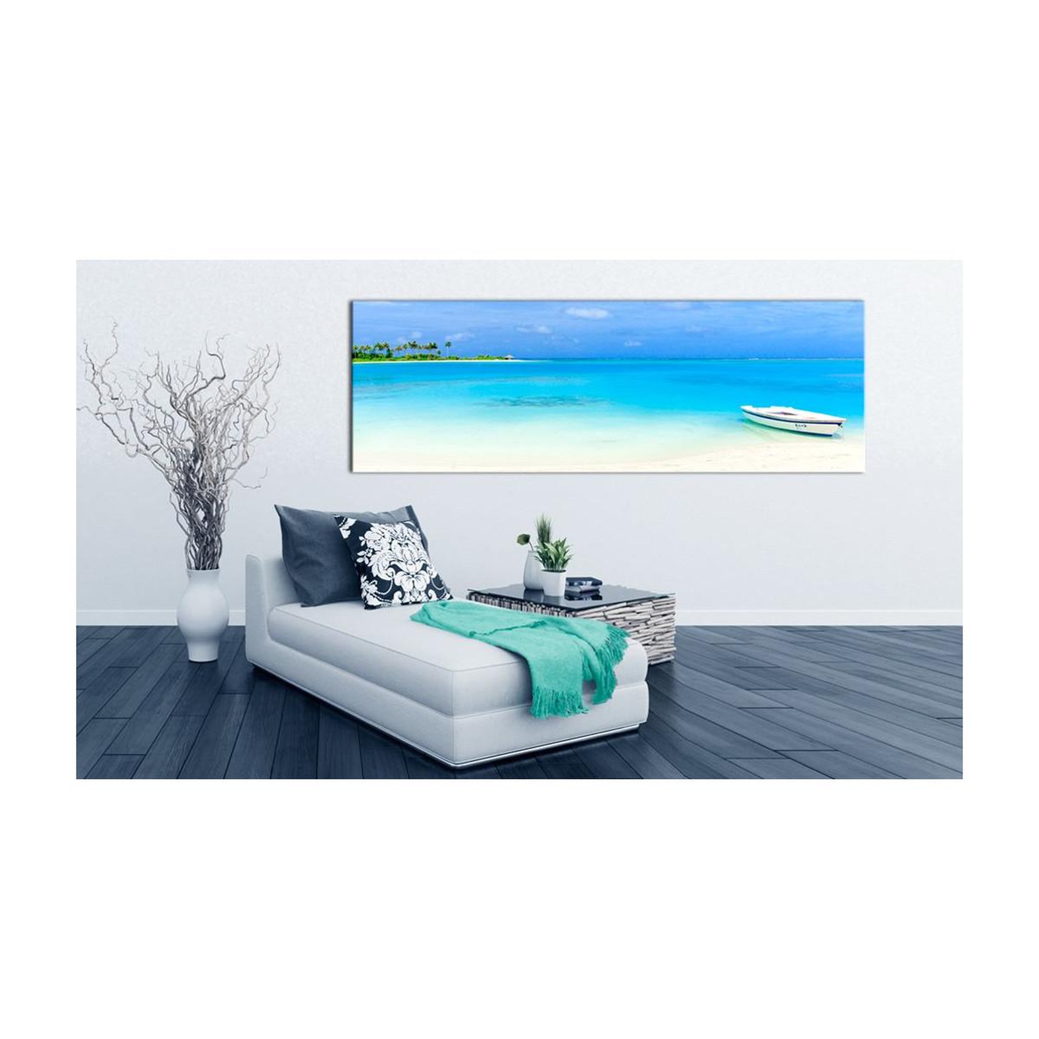 Voir la diapositive 2 : Paris Prix Tableau Imprimé  Azure Paradise