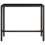 Voir la diapositive 4 : VIDAXL Ensemble de bar de jardin 7 pcs Resine tressee Marron