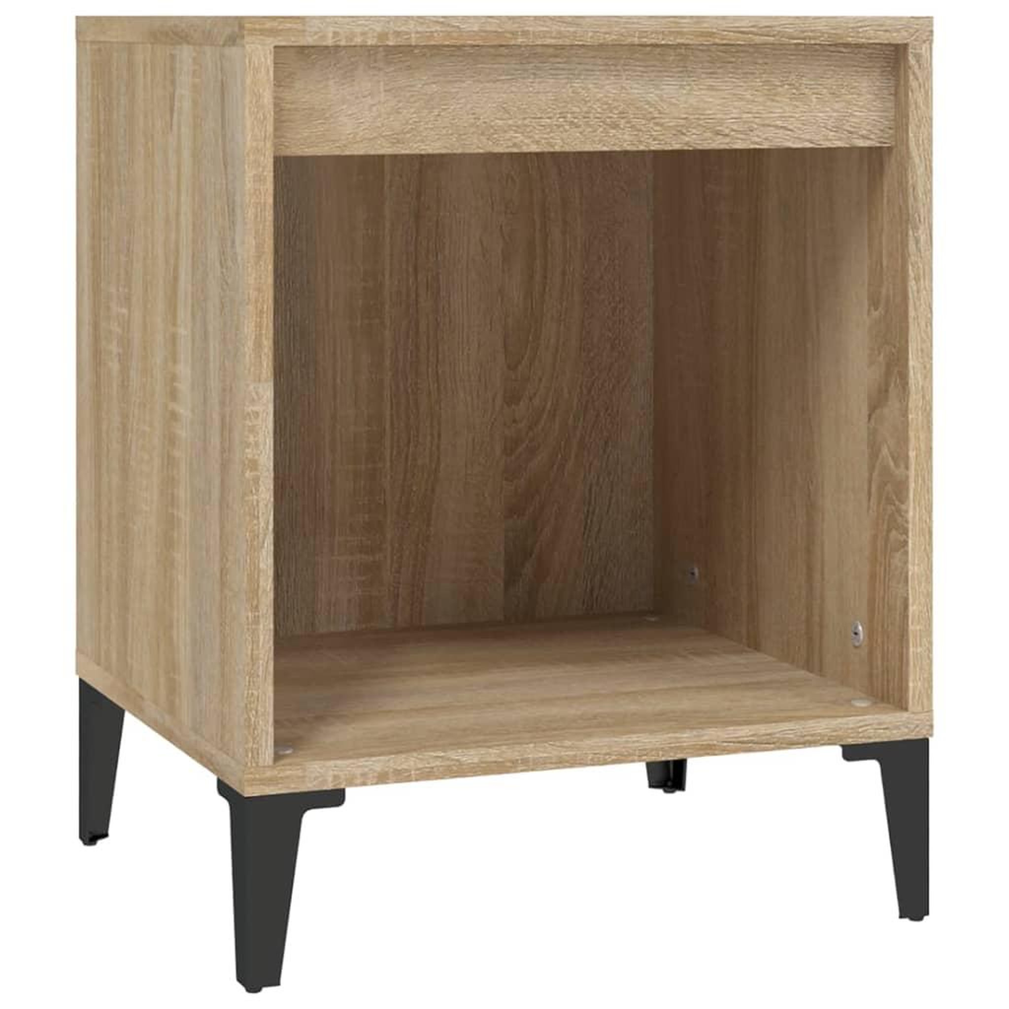 Voir la diapositive 5 : VIDAXL Tables de chevet 2 pcs Chene sonoma 40x35x50 cm