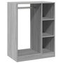 Voir la diapositive 2 : VIDAXL Garde robe sonoma gris 77x48x102 cm bois d ingénierie