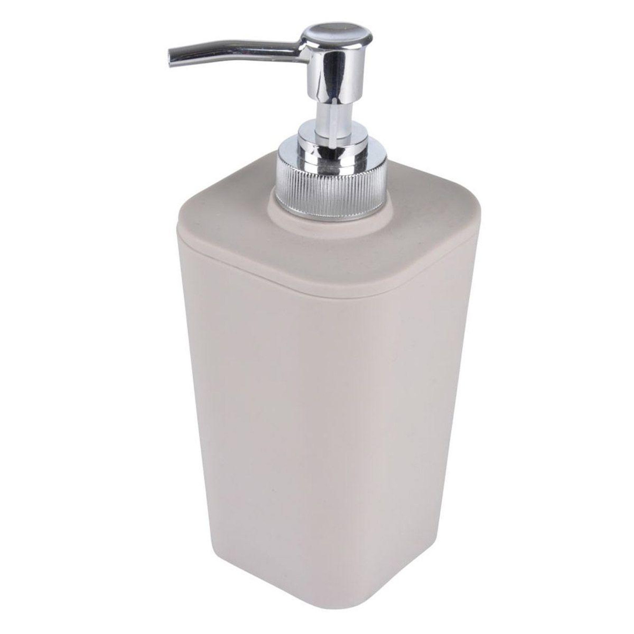 Douceur d'Intérieur Distributeur de savon soft touch  vitamine ii  17cm taupe