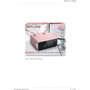 Voir la diapositive 3 : Muse Radio réveil M-17 CPK rose