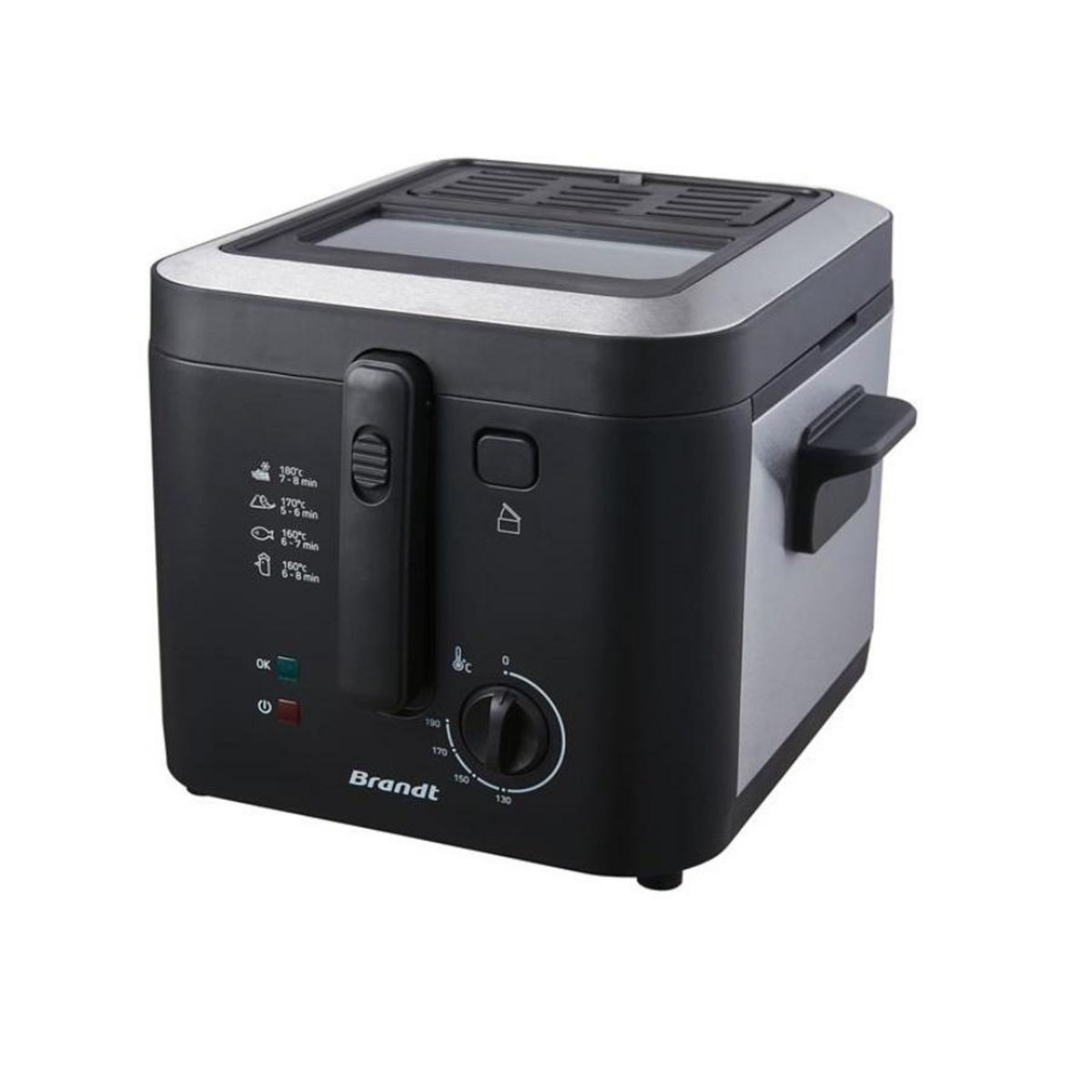 BRANDT Friteuse 4l 2250w inox - FRI25X2