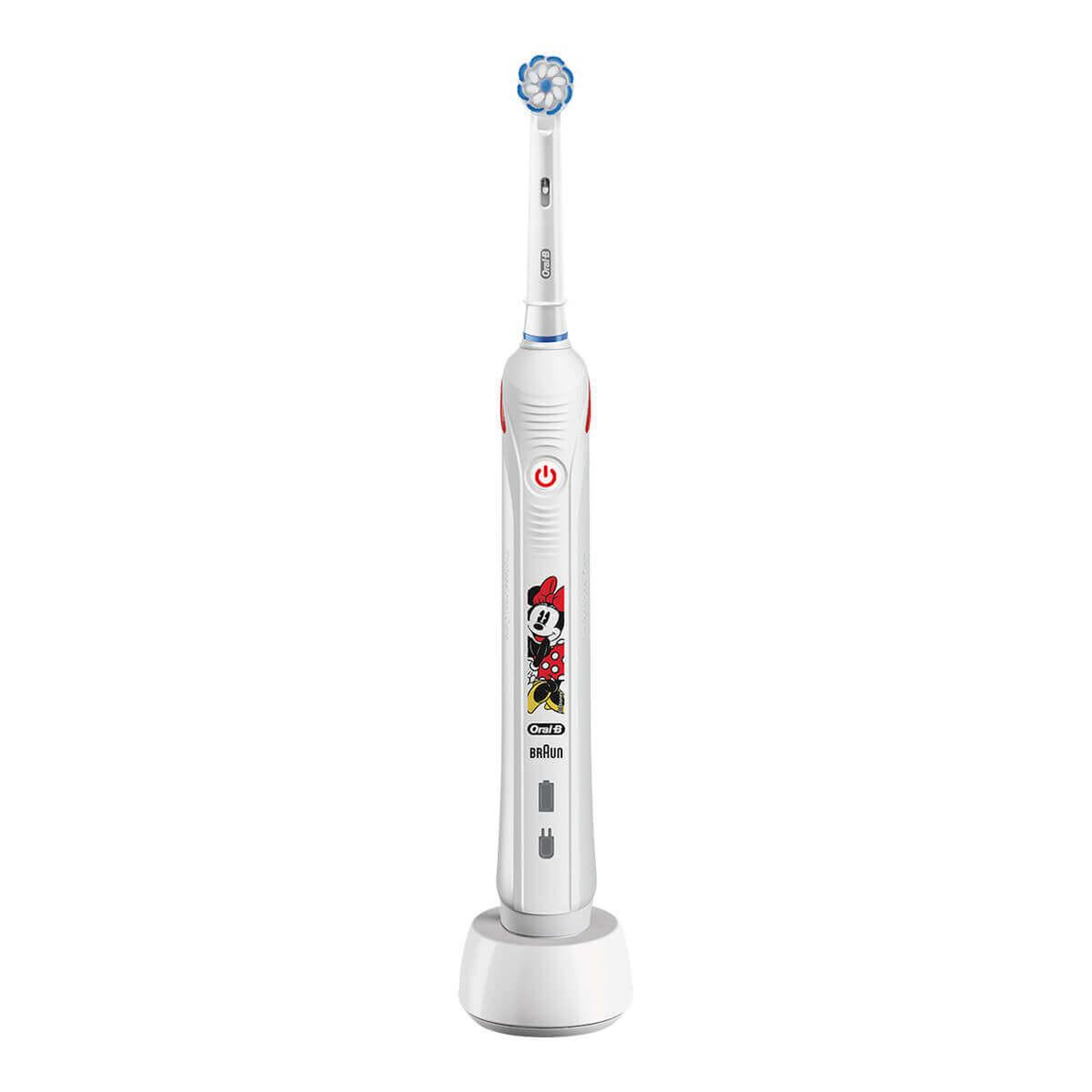 Voir la diapositive 3 : ORAL B Oral-b pro2 junior minnie enfant brosse à dents rotative oscillante blanc