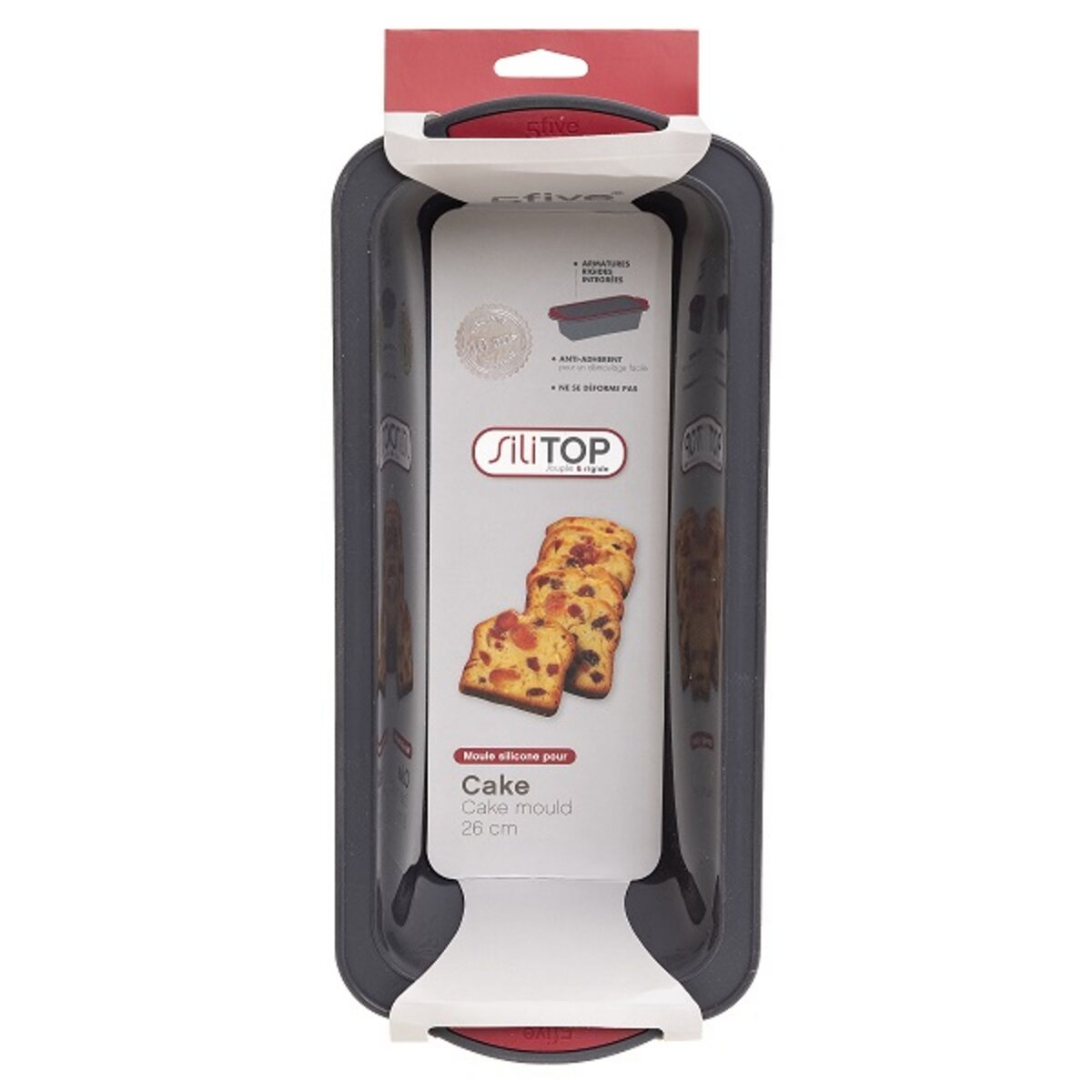 Moule à cake en silicone 26 cm