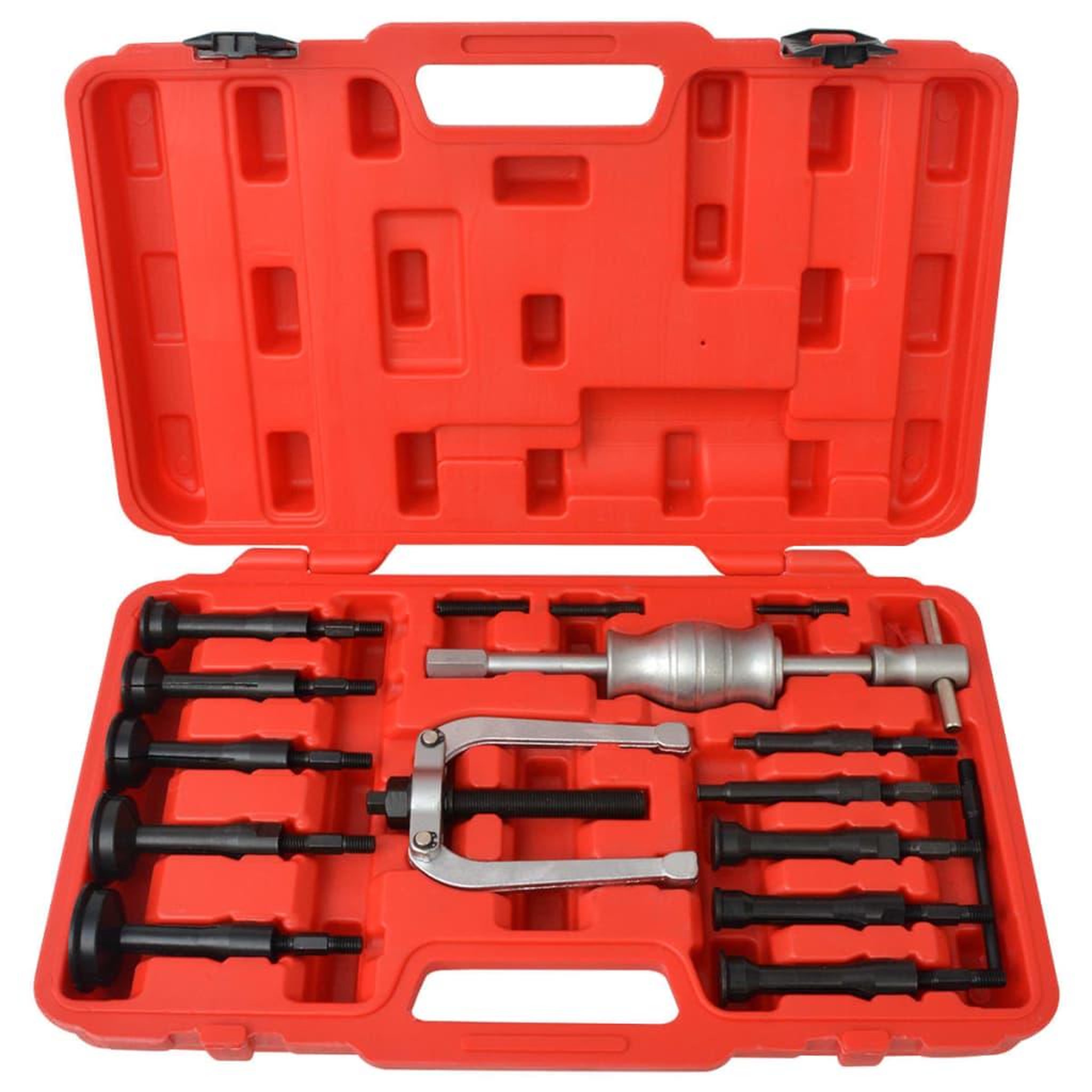 Voir la diapositive 2 : VIDAXL Kit d'extracteurs de roulements 16 pieces
