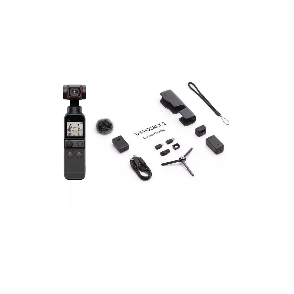 DJI Caméscope de poche Osmo Pocket 2 Creator Combo