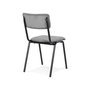 Voir la diapositive 4 : Paris Prix Chaise Design Vintage  Fortuna  83cm Gris