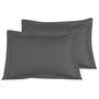 Voir la diapositive 4 : Sensei Maison Parure housse de couette rayée satin + 2 taies 50x70 cm VERSALUXE
