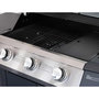 Voir la diapositive 3 : JARDIDECO Barbecue à gaz Soleto 3 brûleurs + 1 brûleur latéral - Jardideco