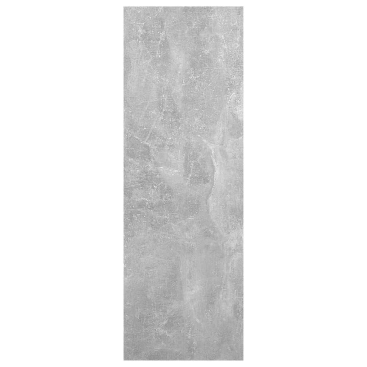 VIDAXL Meubles TV 2 pcs Gris beton 30,5x30x90 cm Bois d'ingenierie