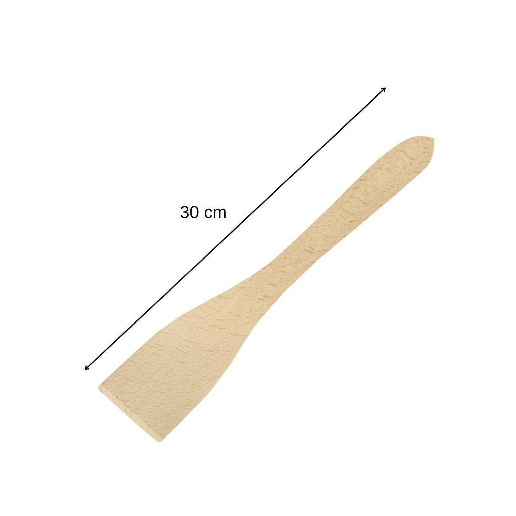 Voir la diapositive 3 : Fackelmann Set de 2 ustensiles de cuisine spatule en bois et spatule fackelmann boisselerie