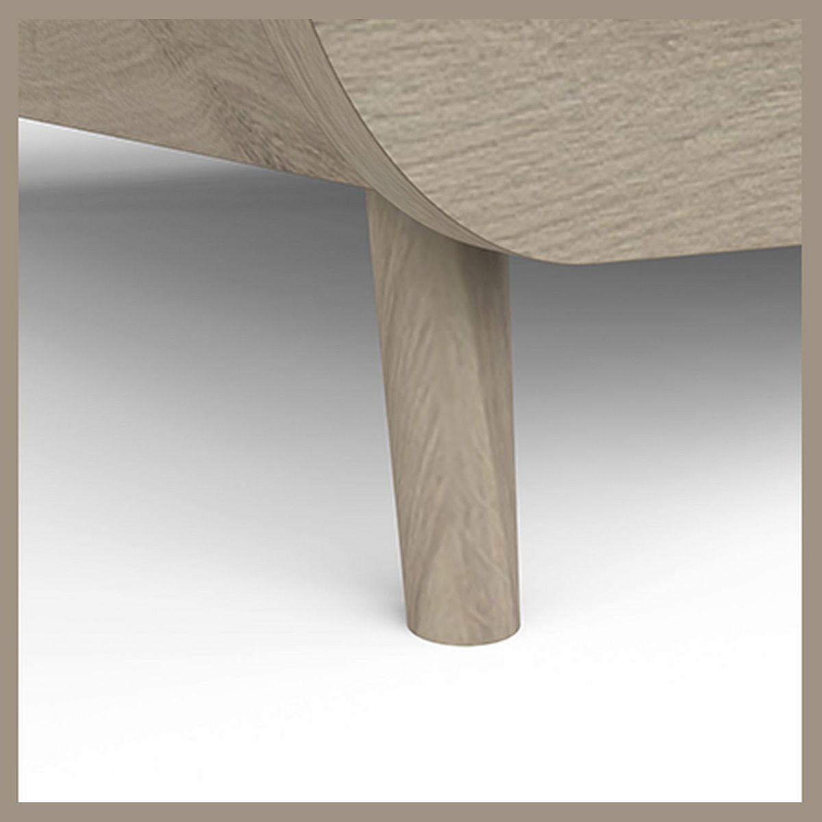 Lit bébé évolutif 70x140 cm bleu LINIA 