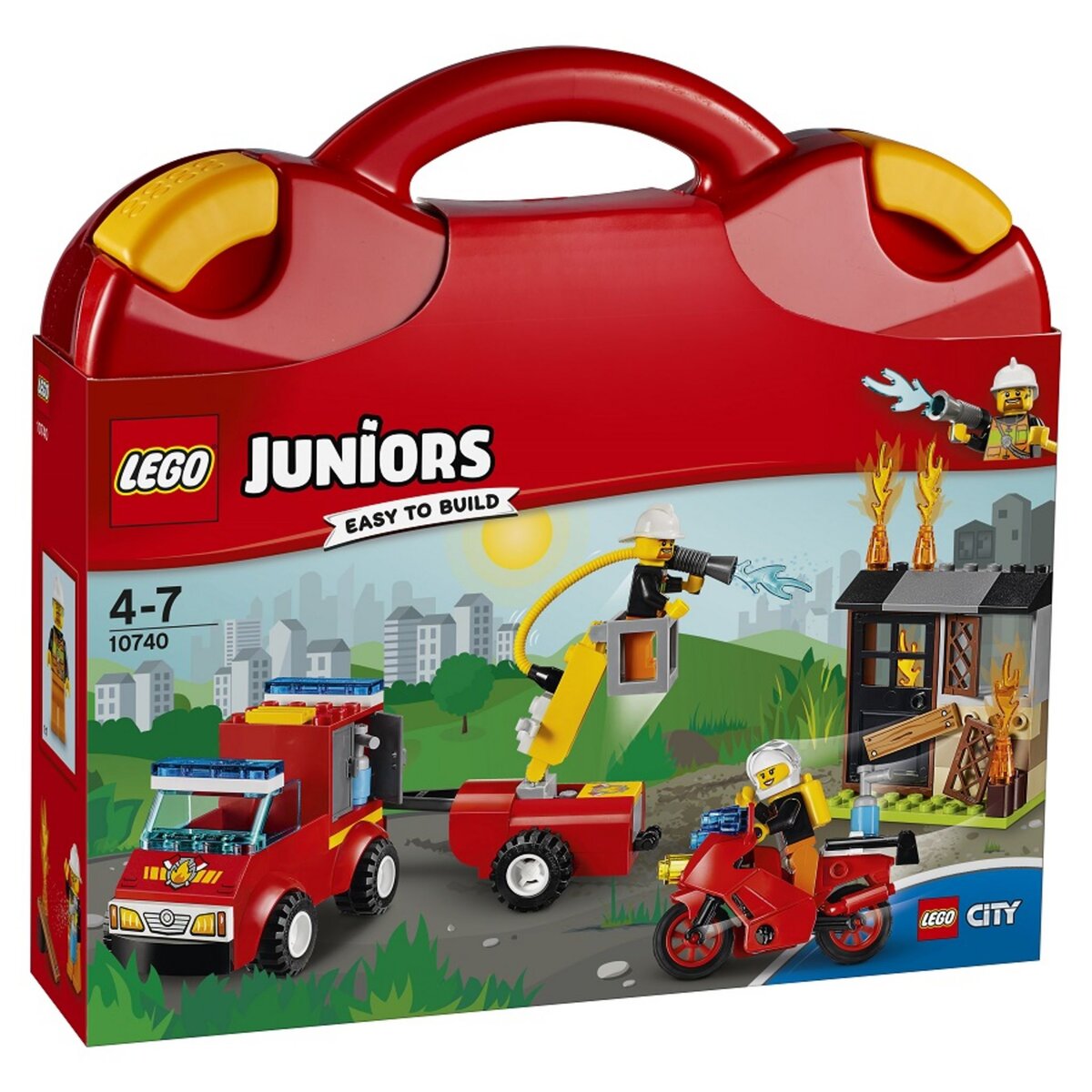 LEGO 10740 Juniors La valisette "les pompiers"