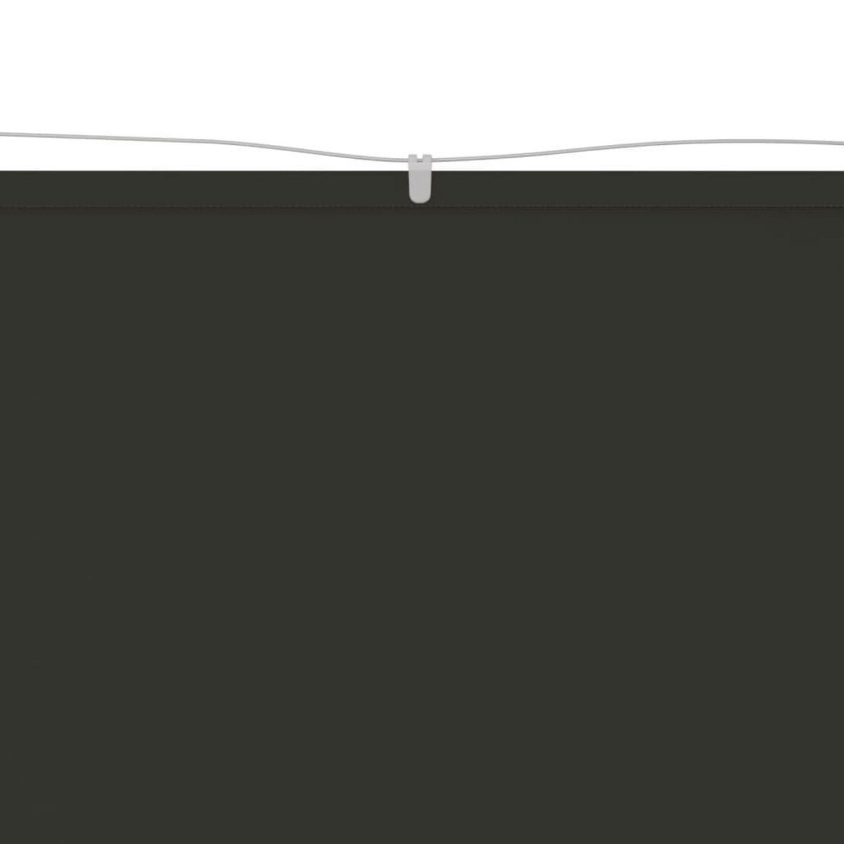 VIDAXL Auvent vertical Anthracite 60x420 cm Tissu oxford