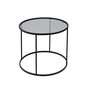 Voir la diapositive 1 : Habitat et Jardin Table basse en métal  Aurum  - 80 x 80 x 43 cm - Noir Gris