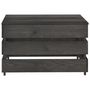Voir la diapositive 2 : VIDAXL Table palette de jardin Bois de pin impregne