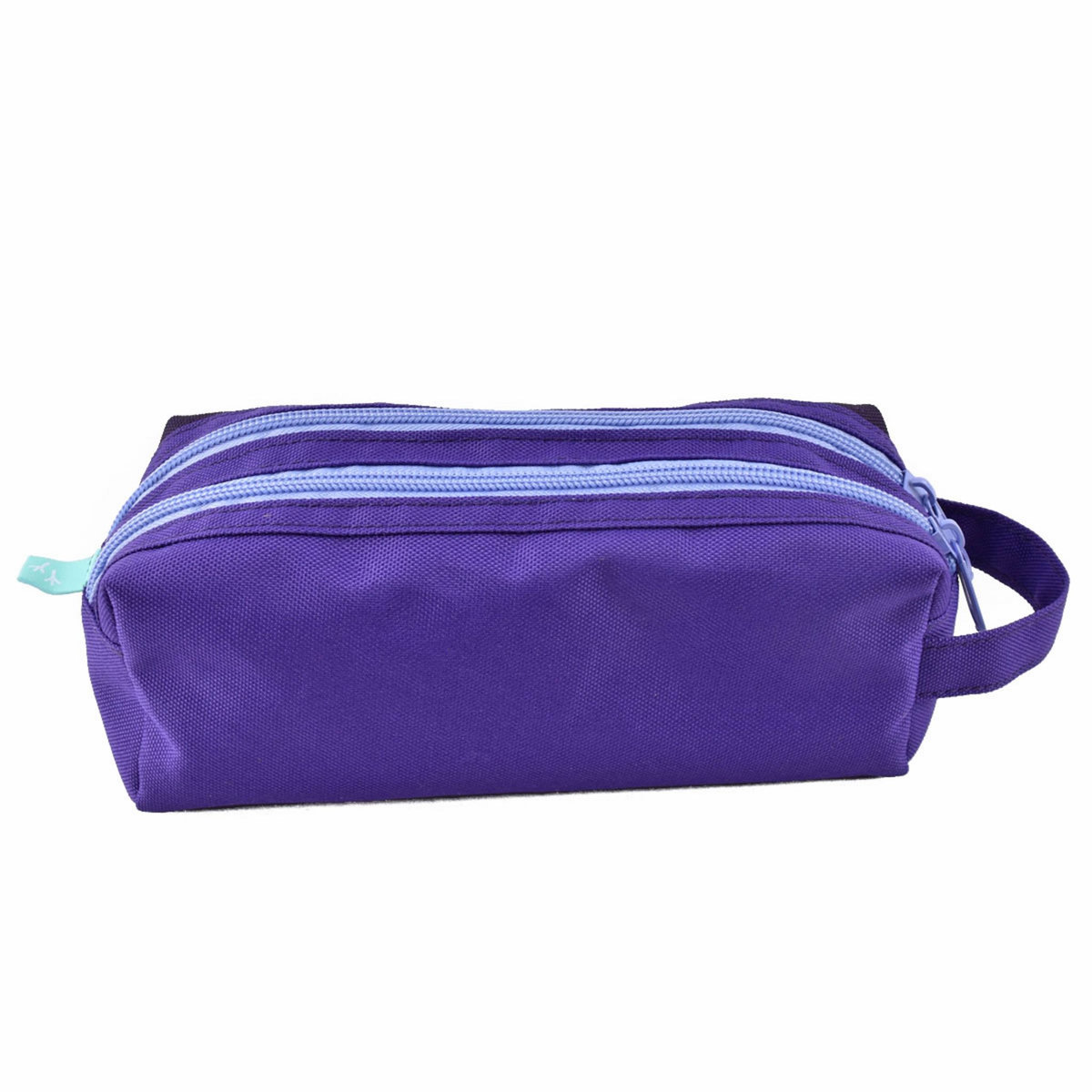 AUCHAN Trousse 2 compartiments violette Cosmocat
