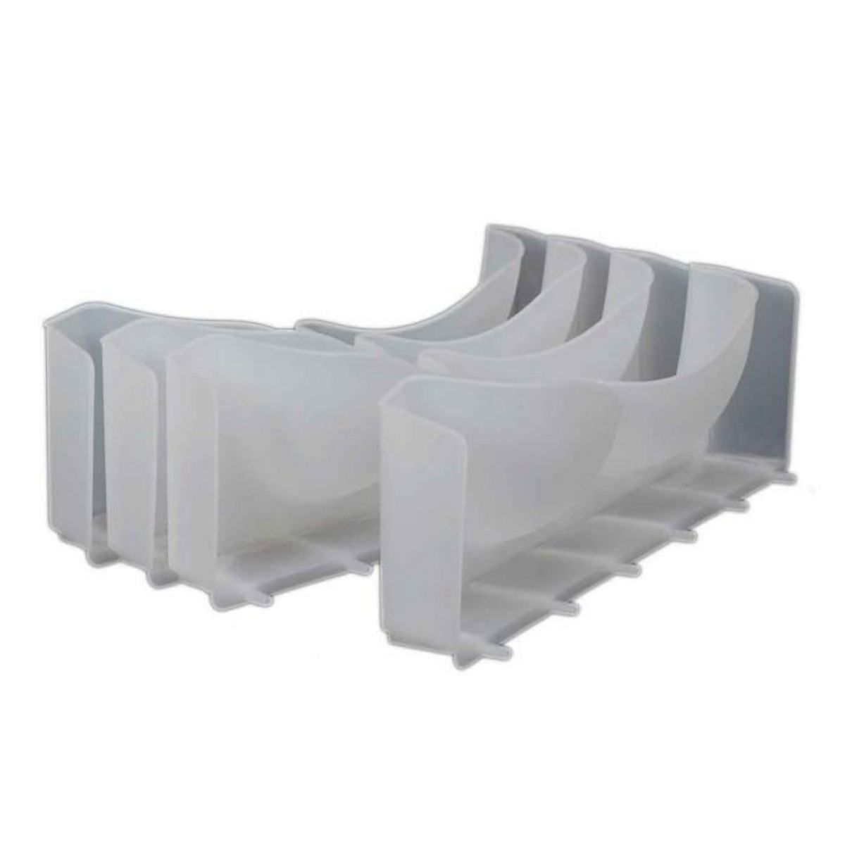 Paris Prix Lot de 2 Organiseurs  Soutien Gorge  34cm Gris