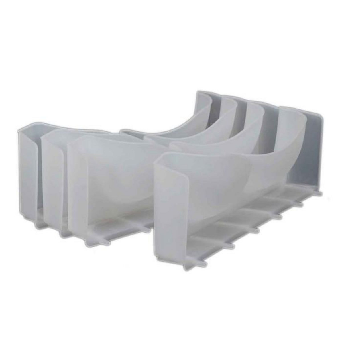 Paris Prix Lot de 2 Organiseurs  Soutien Gorge  34cm Gris