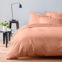 Voir la diapositive 3 : BATON ROUGE Housse de couette 100% satin de coton 105 fils uni