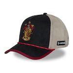CAPSLAB Casquette prenium semi curved Gryffondor. Coloris disponibles : Noir