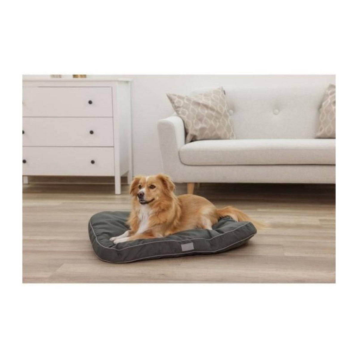 KERBL KERBL - Matelas de sol rembourré L - 80 x 60 x 6 cm - Coussin JEROME - Vert foncé -